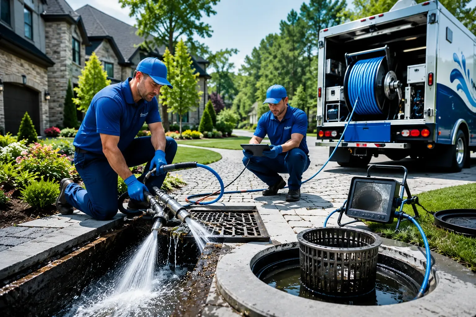 Local outdoor drain cleaning professionals in Aurora, WV